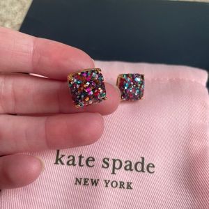 Kate Spade Multi Glitter Earrings